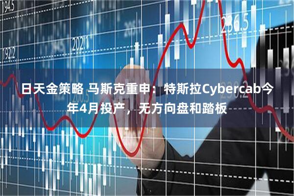 日天金策略 马斯克重申：特斯拉Cybercab今年4月投产，无方向盘和踏板